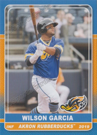 2019 Akron Rubberducks Wilson Garcia
