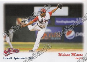 2010 Lowell Spinners Wilson Matos