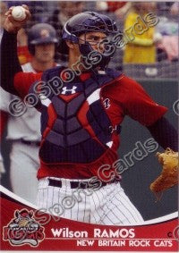 2009 New Britain Rock Cats Wilson Ramos