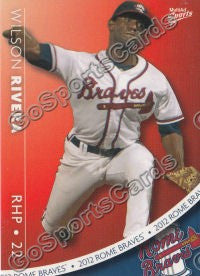 2012 Rome Braves Wilson Rivera