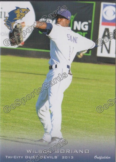 2013 Tri City Dust Devils Wilson Soriano