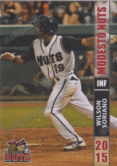 2015 Modesto Nuts Wilson Soriano