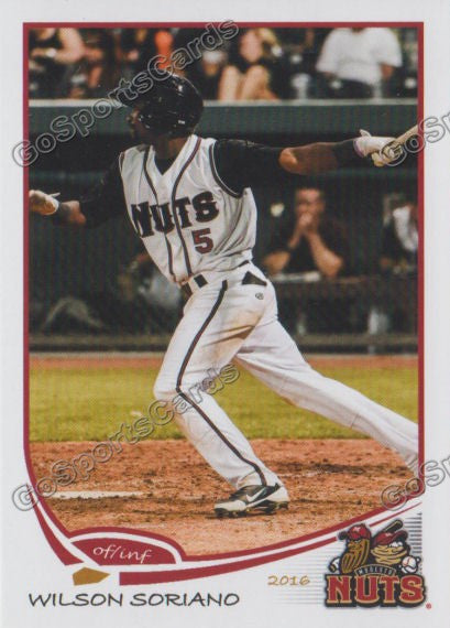 2016 Modesto Nuts Wilson Soriano