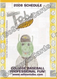 2008 Wilson Tobs Pocket Schedule