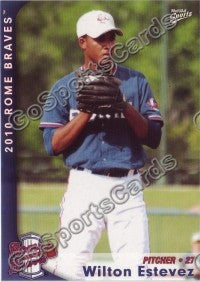 2010 Rome Braves Wilton Estevez
