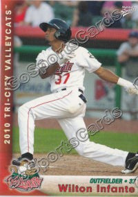 2010 Tri City ValleyCats Wilton Infante