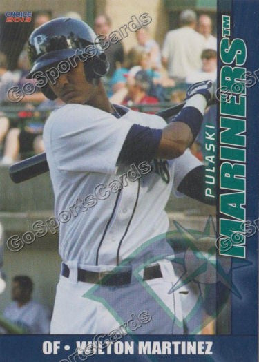 2013 Pulaski Mariners Wilton Martinez