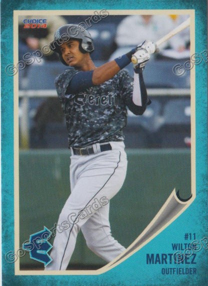 2014 Everett AquaSox Wilton Martinez