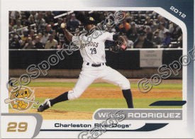 2012 Charleston Riverdogs Wilton Rodriguez