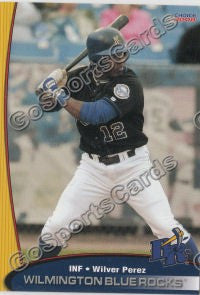 2008 Wilmington Blue Rocks Wilver Perez