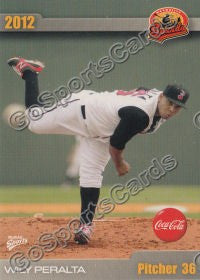 2012 Nashville Sounds Wily Peralta