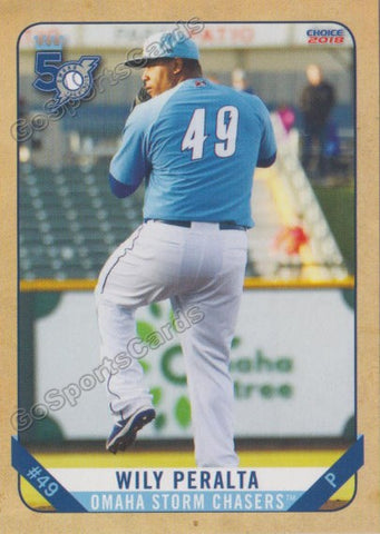 2018 Omaha Royals Wily Peralta