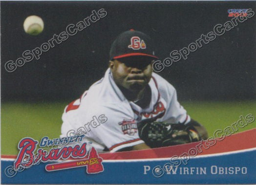 2013 Gwinnett Braves Wirfin Obispo