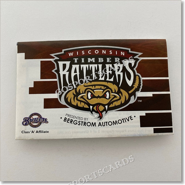 2015 Wisconsin Timber Rattlers Pocket Schedule