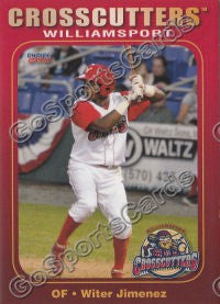 2011 Williamsport Crosscutters Wither Jimenez
