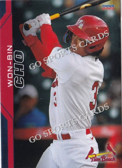 2023 Palm Beach Cardinals Won Bin Cho