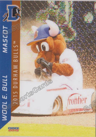 2015 Durham Bulls Wool E Bull