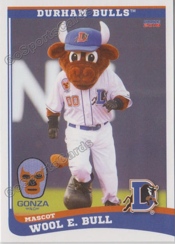 2018 Durham Bulls Wool E Bull Mascot