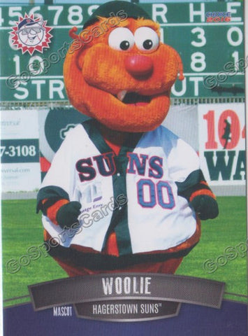 2016 Hagerstown Suns Woolie Mascot