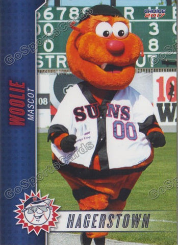 2017 Hagerstown Suns Woolie Mascot