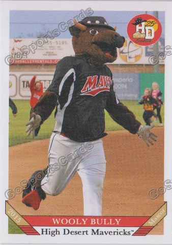2015 High Desert Mavericks Wooly Bully Mascot