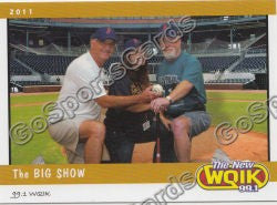 2011 Jacksonville Suns The New WQIK 99.1 Robbie Rose Toni Foxx Boomer