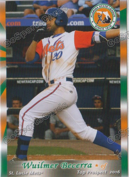 2016 Florida State League Top Prospect FSL Wuilmer Becerra