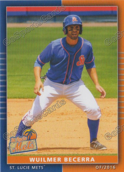 2016 St Lucie Mets Wuilmer Becerra