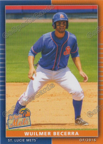 2016 St Lucie Mets Wuilmer Becerra
