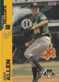 2005 Lynchburg Hillcats Wyatt Allen