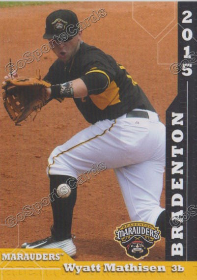 2015 Bradenton Marauders Wyatt Mathisen