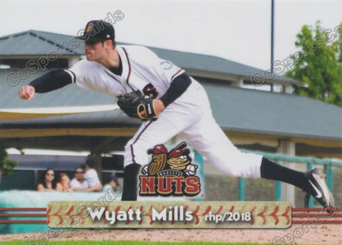 2018 Modesto Nuts Wyatt Mills