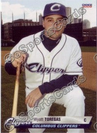 2009 Columbus Clippers Wyatt Toregas