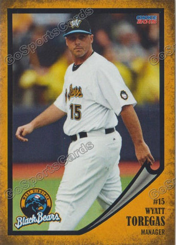 2015 West Virginia Black Bears Wyatt Toregas