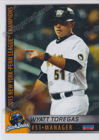 2015 West Virginia Black Bears Champions Wyatt Toregas