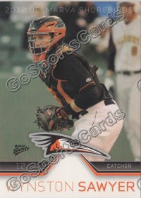 2012 Delmarva Shorebirds Wynston Sawyer