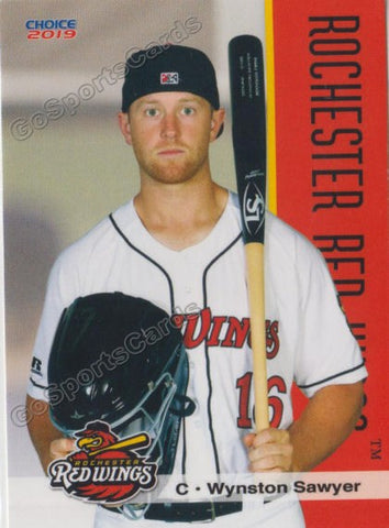 2019 Rochester Red Wings Wynston Sawyer