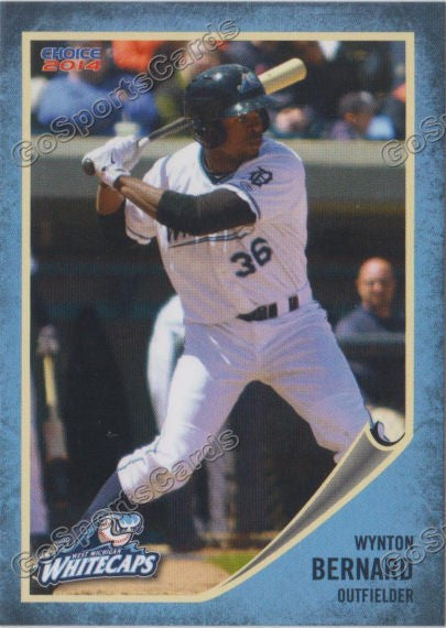 2014 West Michigan Whitecaps Wynton Bernard