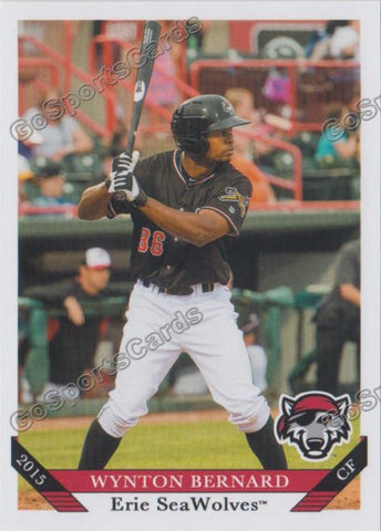 2015 Erie Seawolves Wynton Bernard