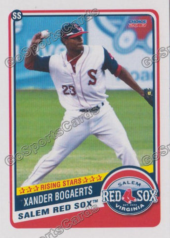 2013 Salem Red Sox Xander Bogaerts
