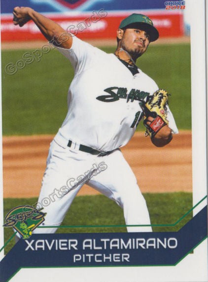 2018 Beloit Snappers Xavier Altamirano