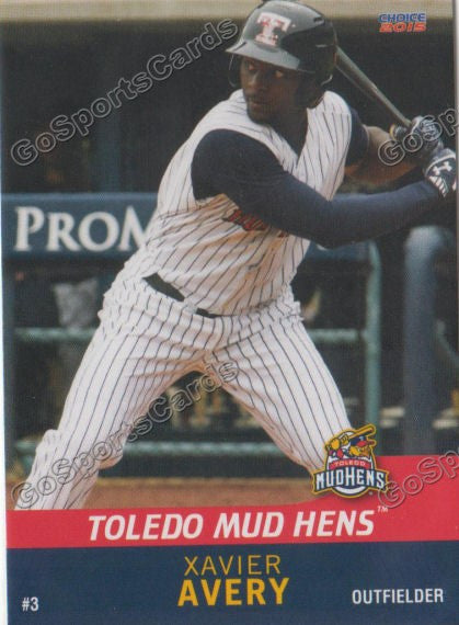 2015 Toledo Mud Hens Xavier Avery
