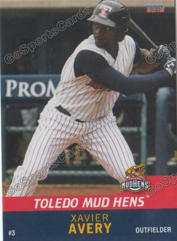 2015 Toledo Mud Hens Xavier Avery