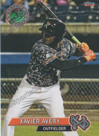 2016 Norfolk Tides Xavier Avery