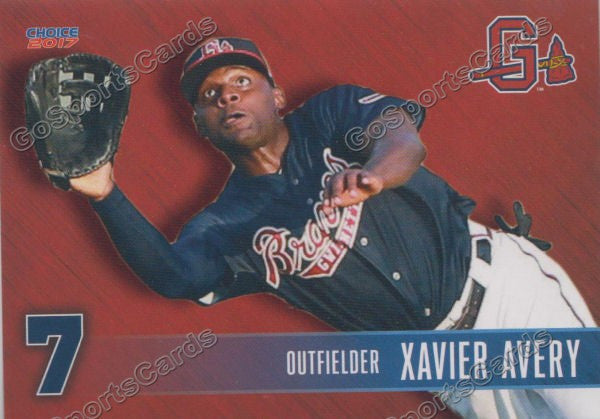 2017 Gwinnett Braves Xavier Avery
