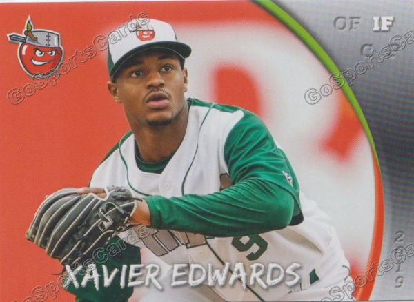 2019 Fort Wayne TinCaps Xavier Edwards