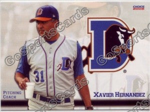 2008 Durham Bulls Xavier Hernandez