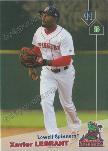 2019 Lowell Spinners Xavier Legrant