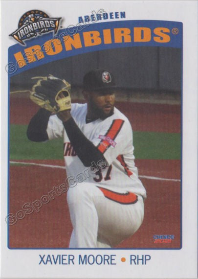 2021 Aberdeen Ironbirds Xavier Moore