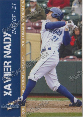 2013 Omaha Storm Chasers Xavier Nady